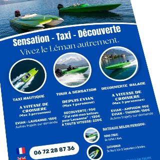 Fast Custom Boat à Evian
